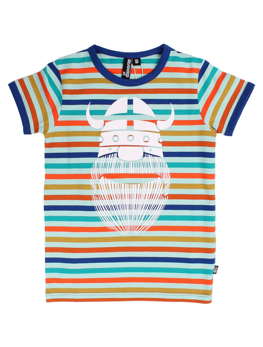 T-shirt til børn med viking
