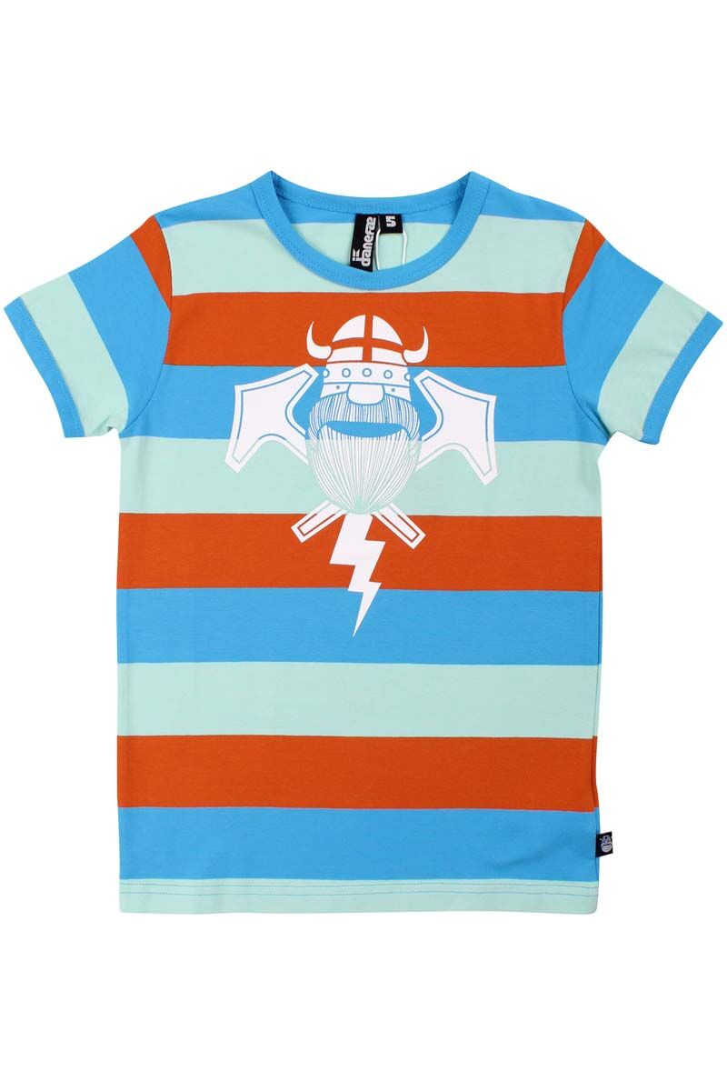 T-shirt til børn med viking
