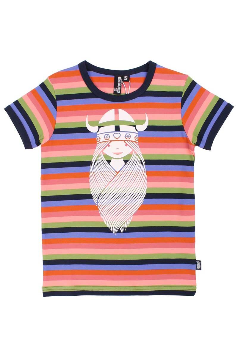 T-shirt til børn med viking 