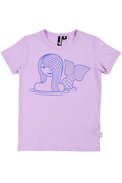 T-shirt til børn med havfrue 