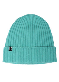 ESS - Cashmere Rib Beanie Aqua Ice
