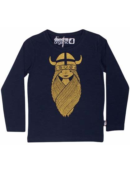 Bluse til børn med viking 
