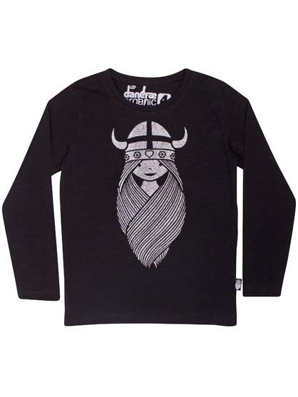 Bluse til børn med viking 
