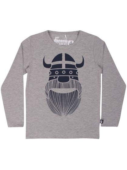 Bluse til børn med viking 
