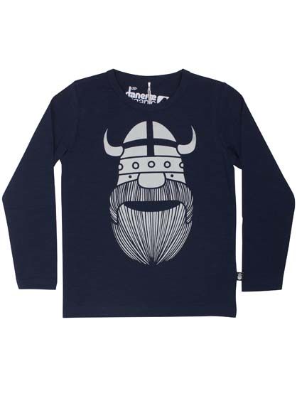 Bluse til børn med viking 
