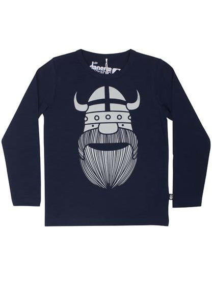 Bluse til børn med viking 
