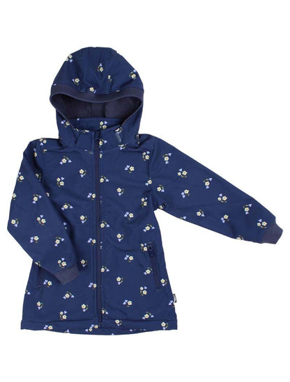Danolivia Softshell Grey Marine MINIFLOWER