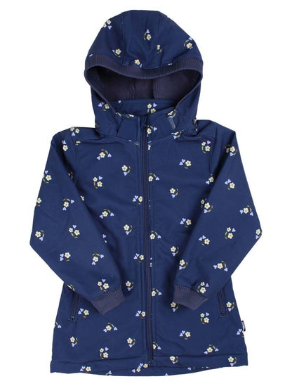 Danolivia Softshell Grey Marine MINIFLOWER
