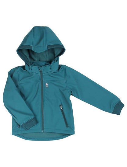 Softshell jakke til børn med viking 
