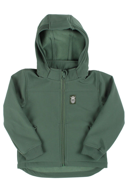 Grøn softshell jakke fra Danefæ