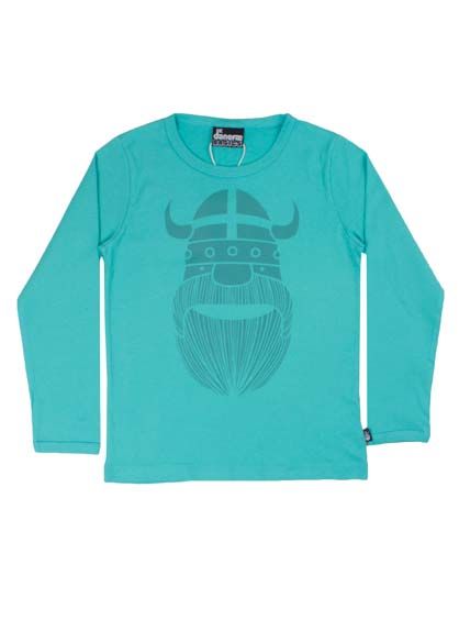 Bluse til børn med viking 
