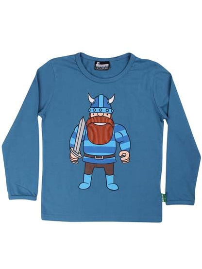 Bluse til børn med viking 