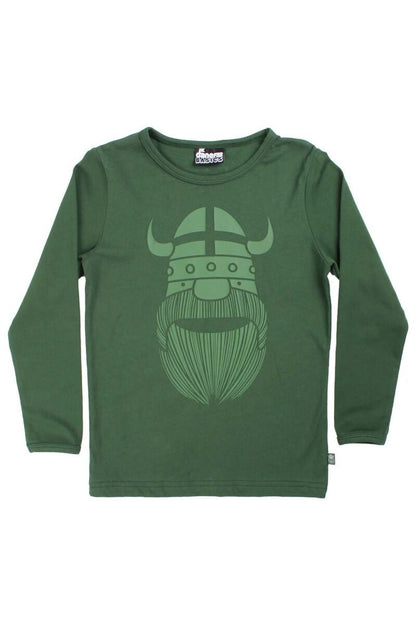Bluse til børn med viking 