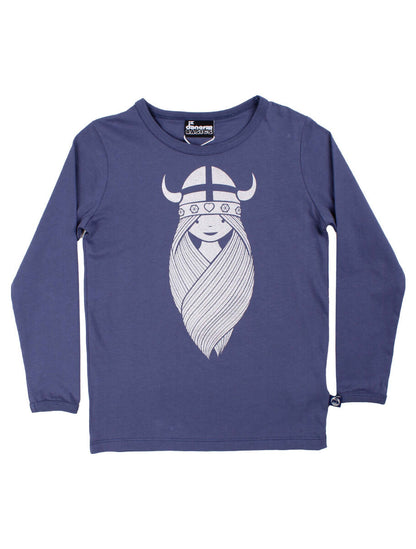 Bluse til børn med viking 