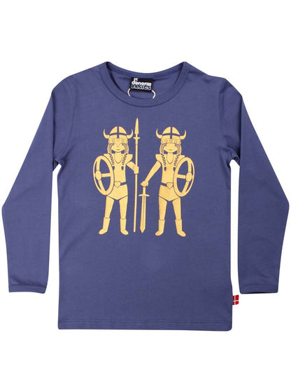 Bluse til børn med viking 