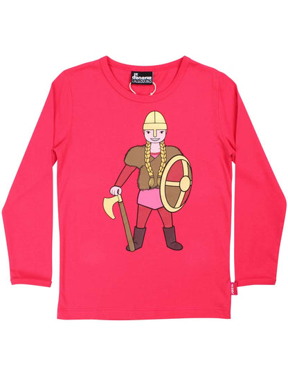 Bluse til børn med viking 