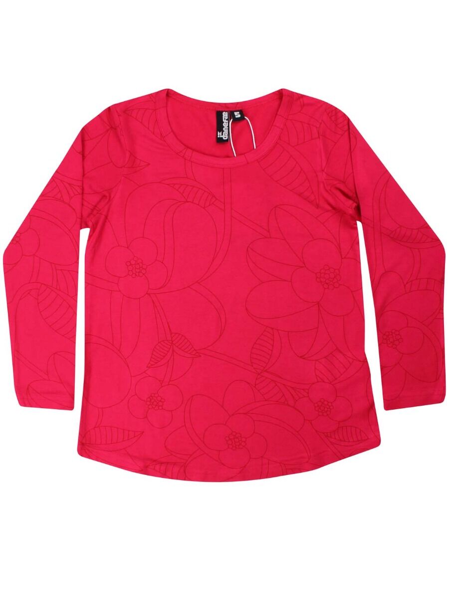 Bluse til børn med blomster 