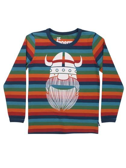 Bluse til børn med viking 
