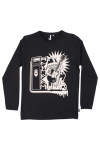Danenorthpole Tee Black RAGNAROCKER