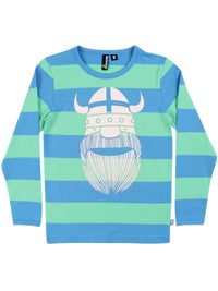 Danenorthpole Tee Fresh Pea/Fresh Blue ERIK