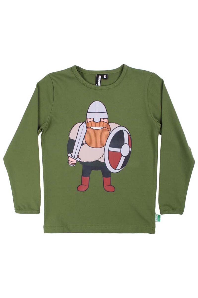 Børne bluse med viking