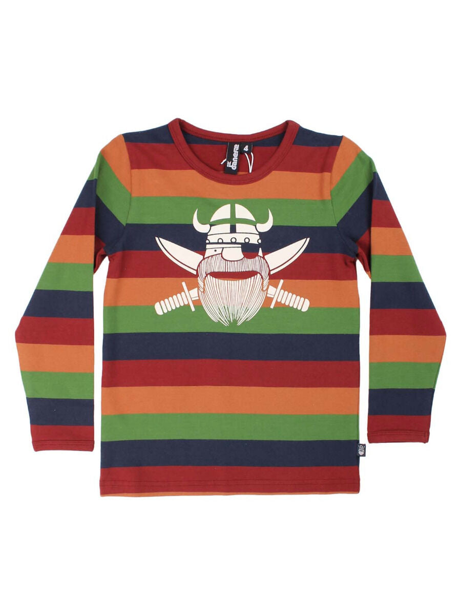 Bluse til børn med viking pirat