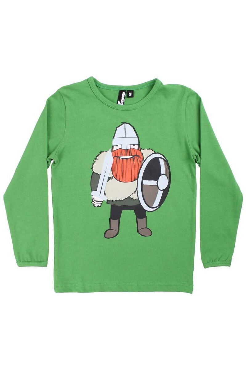 Bluse til børn med viking 