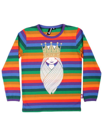 Bluse til børn med prinsesse 