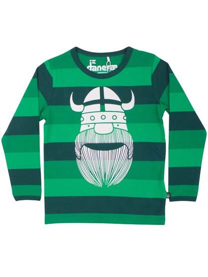 Bluse til børn med viking 

