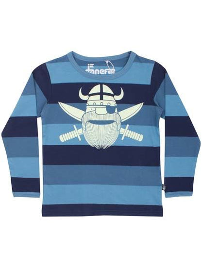 Bluse til børn med viking 
