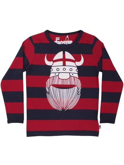 Bluse til børn med viking 
