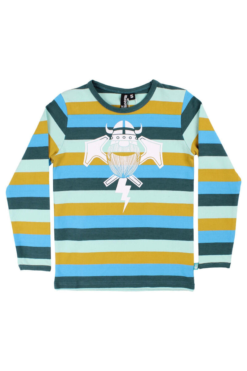 Bluse til børn med viking 