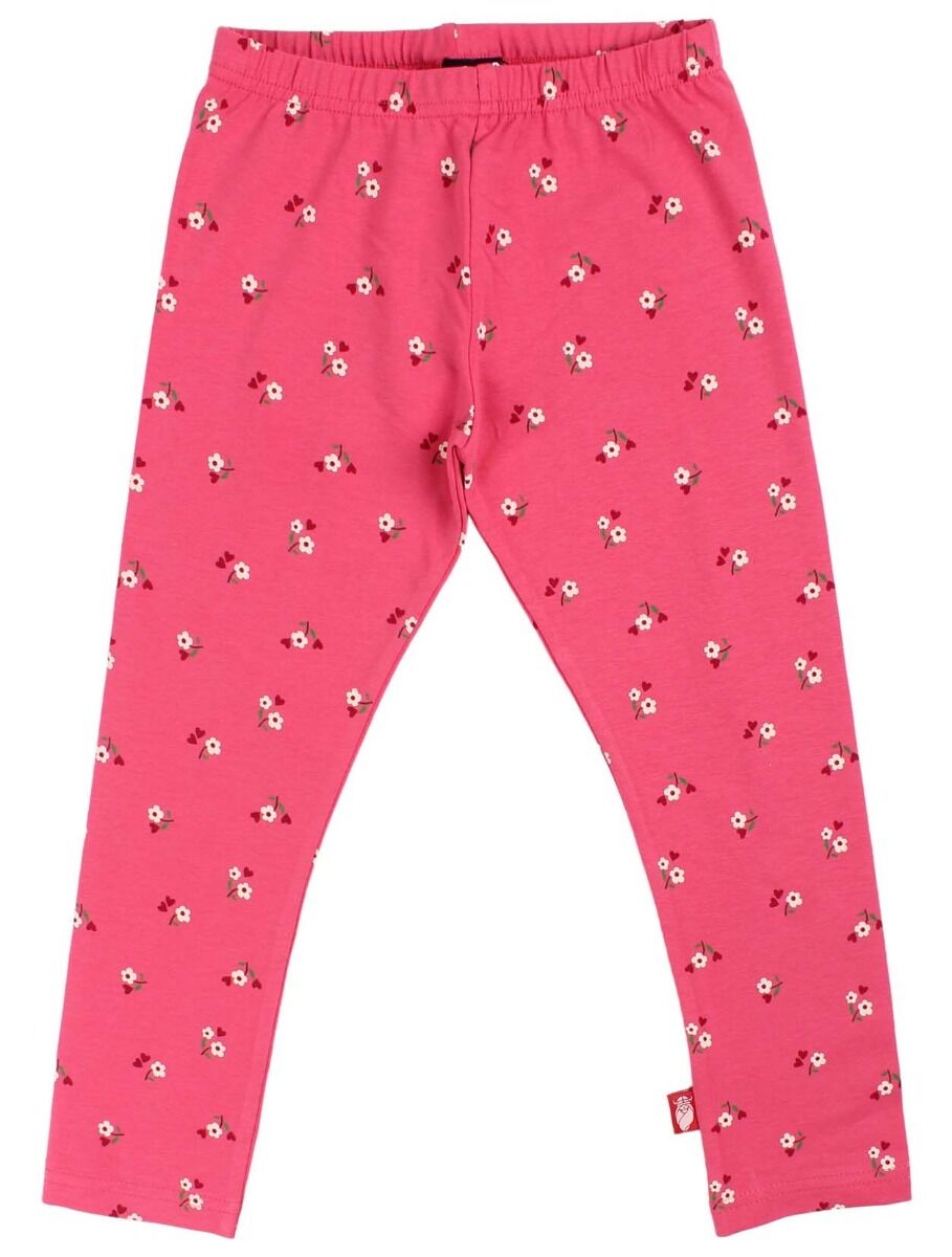 Leggings til børn med blomster  