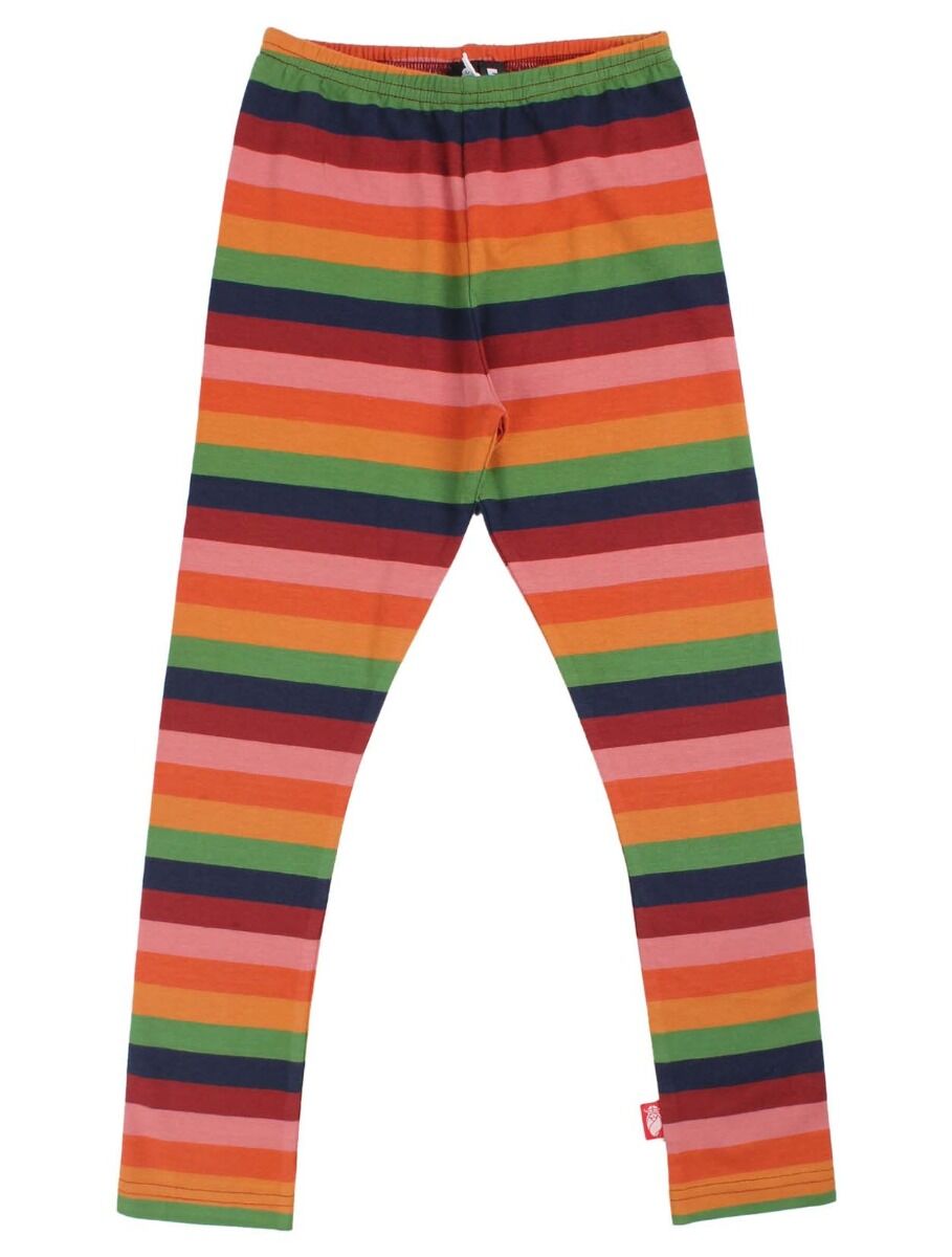 Leggings til børn med striber  