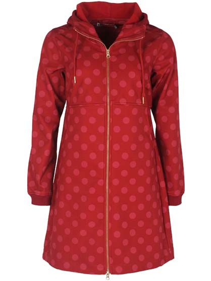 Daneline Softshell Dark Brick/Cold Rose FUNDOTS