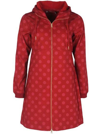 Daneline Softshell Dark Brick/Cold Rose FUNDOTS