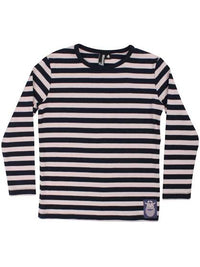 South LS Dark Navy/Light Beige