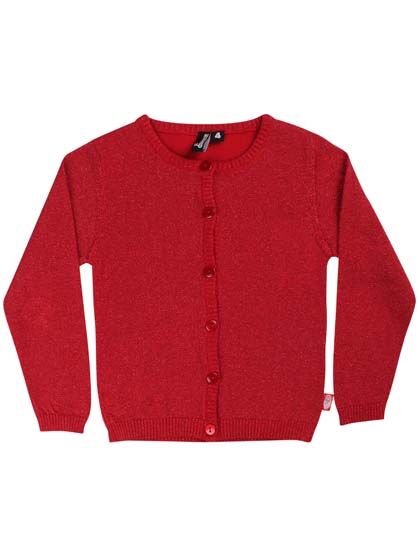 Cardigan til børn med glitter 