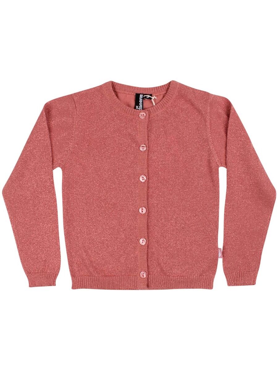 Cardigan til børn med glitter  