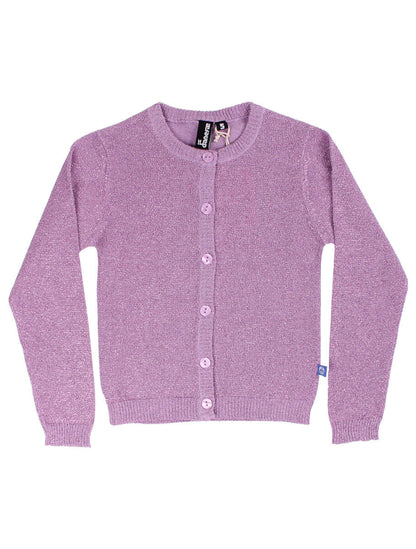 Cardigan til børn i glitter 