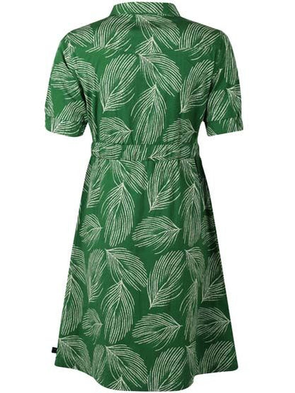 Danesusanne Poplin Dress Green/chalk PALMA
