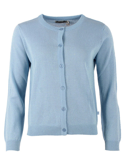 Danesaga Glitter Cardigan Light Blue Glitter