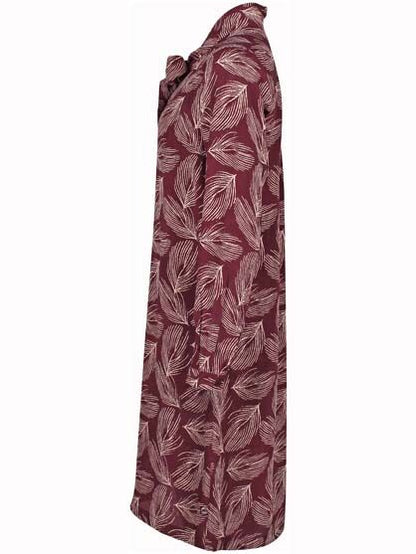 Danehilde Dress Dark BDX/LT Beige PALMA