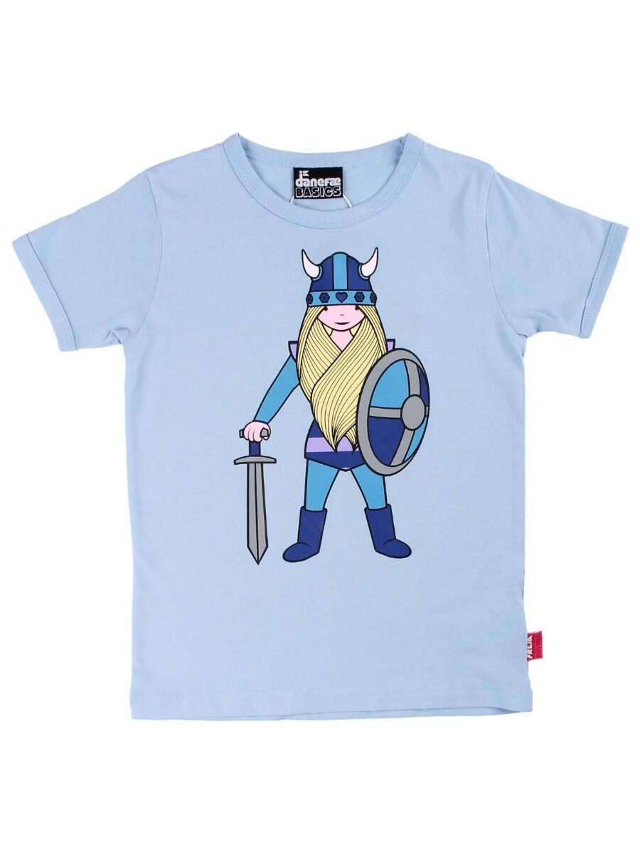 T-shirt til børn med viking  