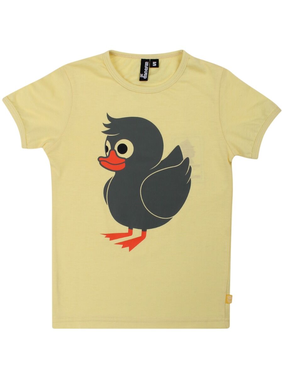 T-shirt til børn med and