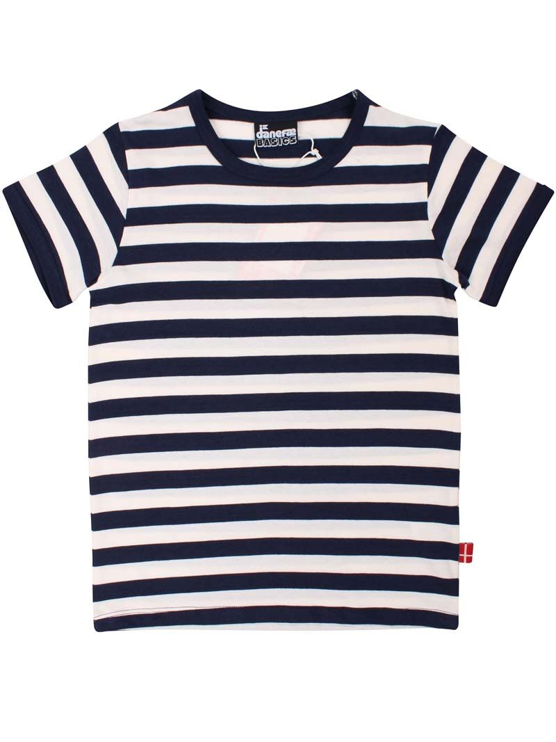 T-shirt til børn med striber