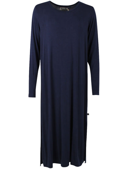 Danecasilda LS Viscose Dress Navy