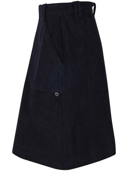 Danemadelaine Cord Skirt Dk Navy