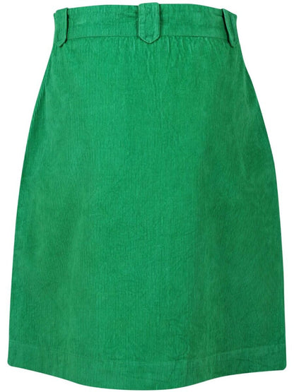 Danemadelaine Cord Skirt Green