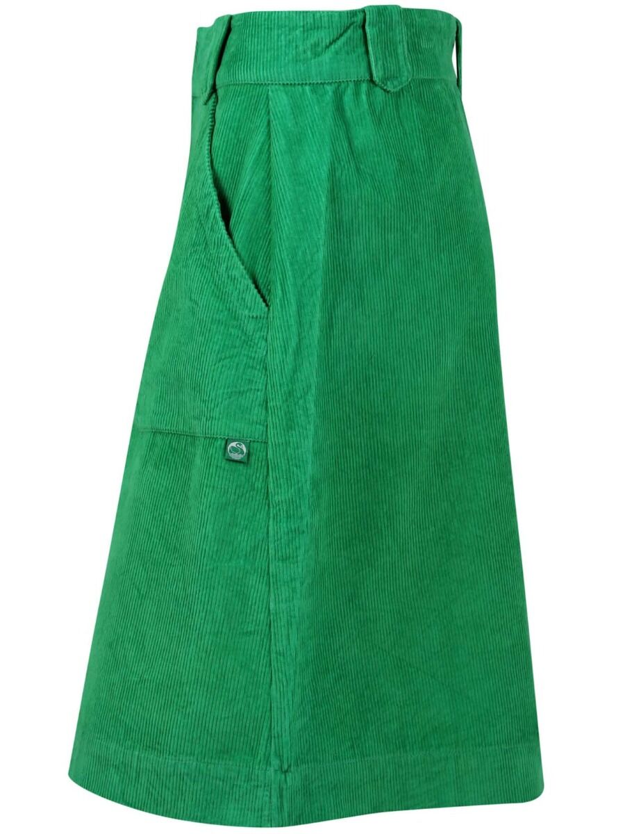 Danemadelaine Cord Skirt Green